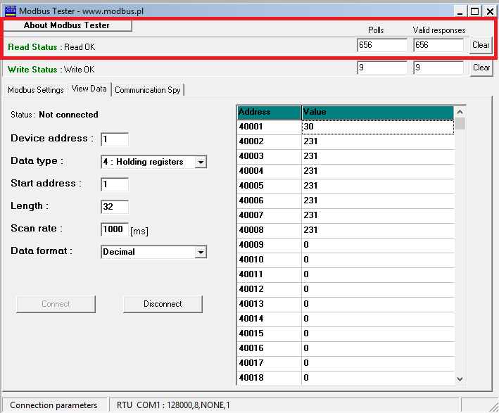 RS01 BN MB ReadStatus