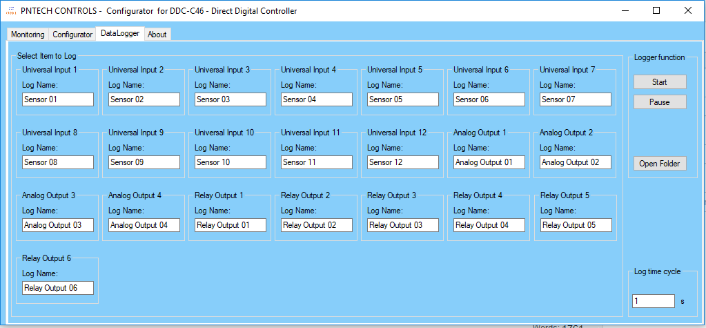 DDC Config Datalog 01